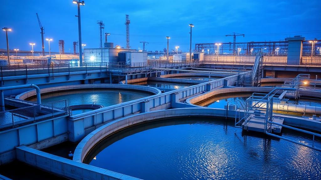 Water utility treatment facility